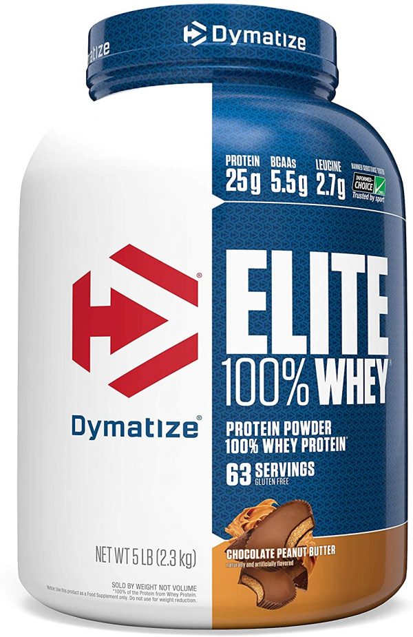 Elite 100% Whey 5 lbs Peanut Butter Chocolate